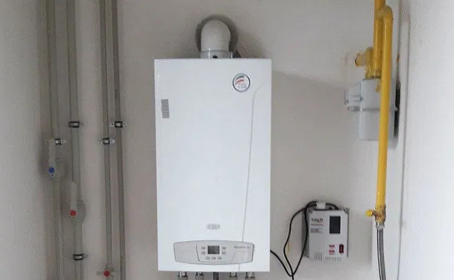 Установка котла